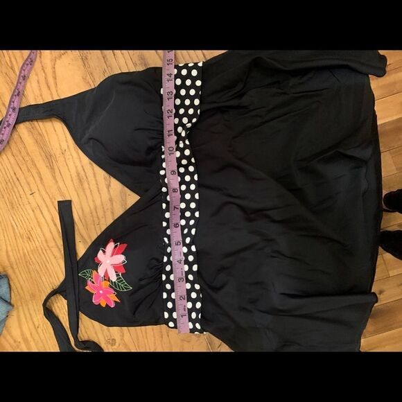 Maternity Tankini Top Bathing Suit - Picture 6 of 7